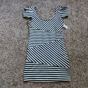 Striped Mini Dress